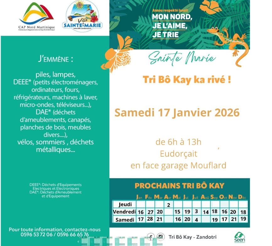 Illustration 1 de l’actualité « TRI BO KAY : LE RENDEZ-VOUS DU MOIS DE JANVIER »
