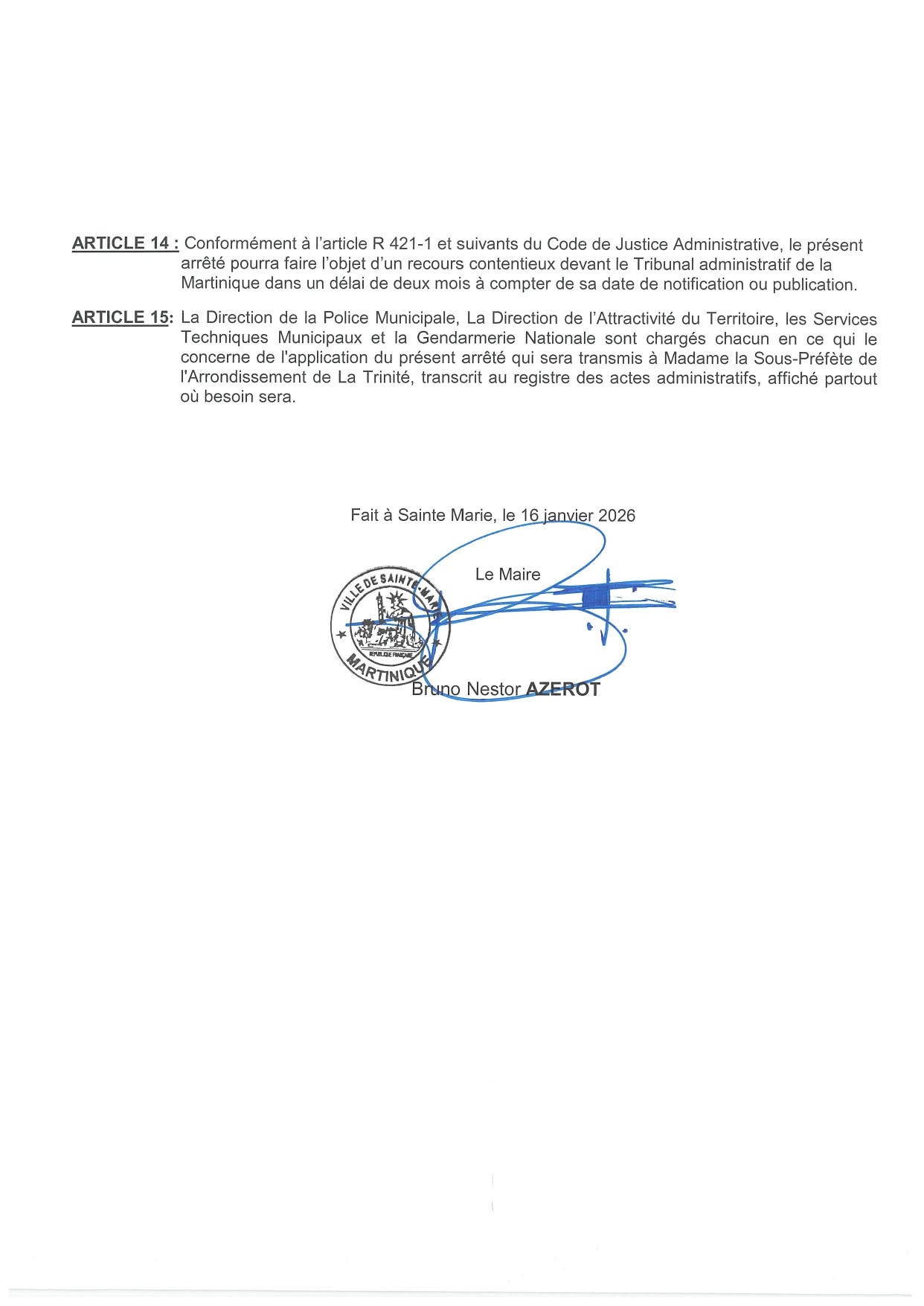 Illustration 1 de l’actualité « INFORMATION CIRCULATION & STATIONNEMENT – PARADE DES ALIZES »