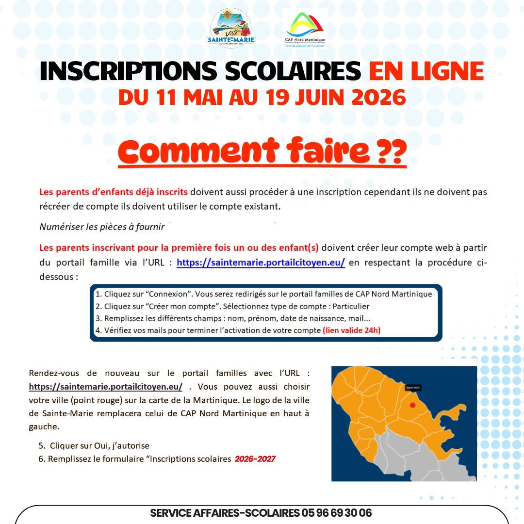 Illustration 2 de l’actualité « INSCRIPTIONS SCOLAIRES 2026/2027 »