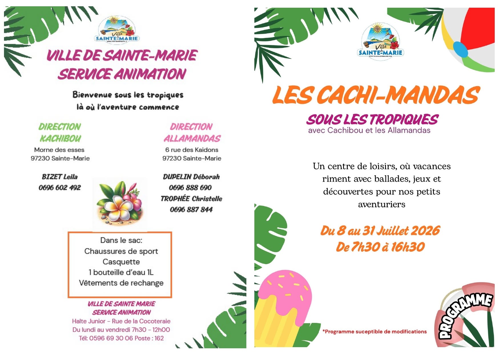 Illustration 4 de l’actualité « INSCRIPTIONS ALSH – VACANCES DE JUILLET 2026 »