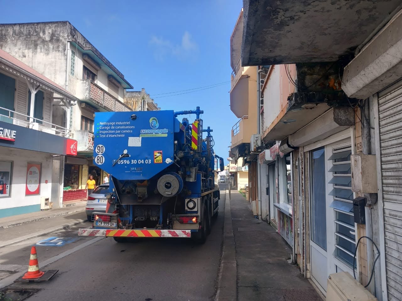 Illustration 4 de l’actualité « TRAVAUX DE CURAGE DU RESEAU D'EAUX PLUVIALES A LA RUE SCHOELCHER »