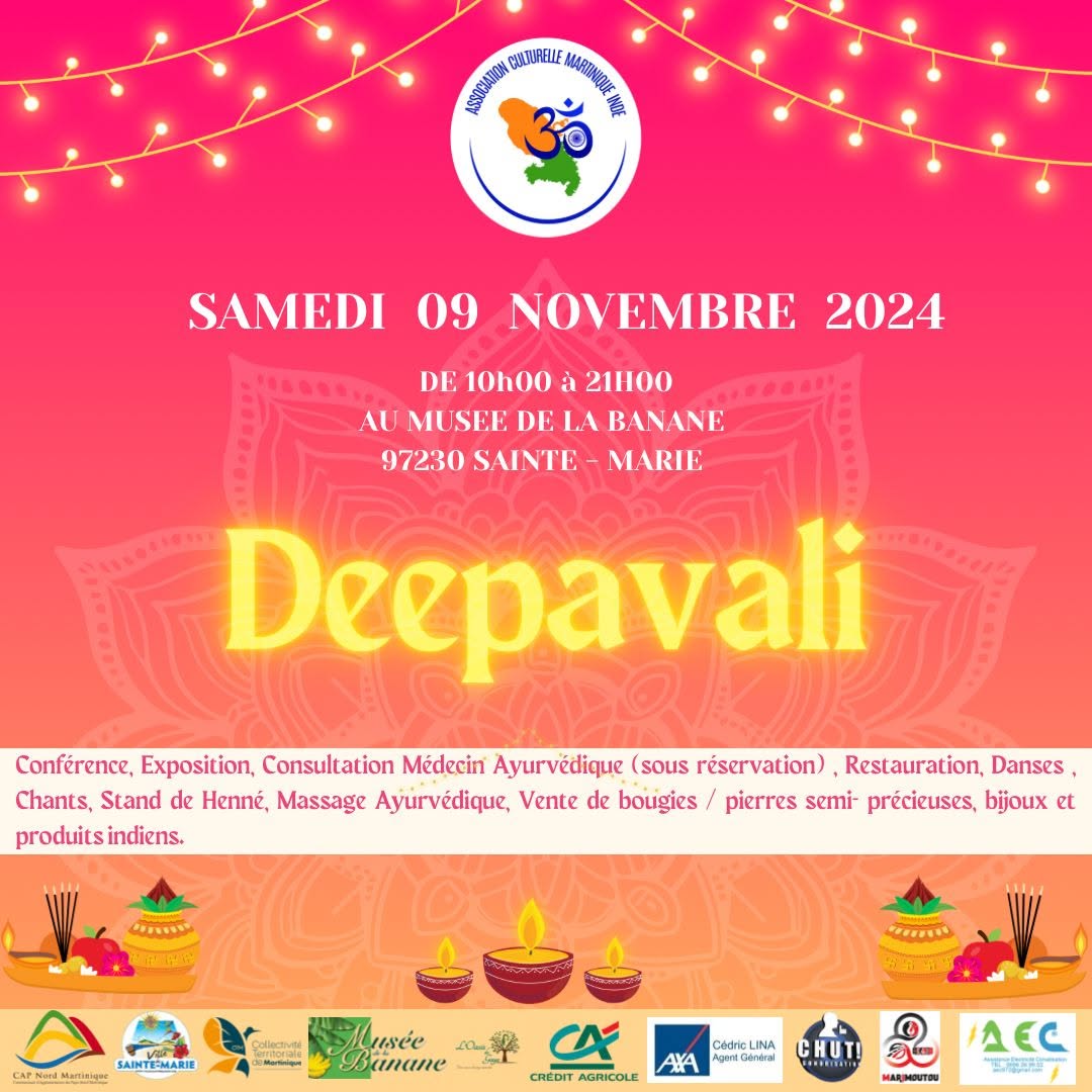 Illustration 1 de l’actualité « L'ASSOCIATION CULTURELLE MARTINIQUE INDE ORGANISE LA FETE DU DEEPAVALI »