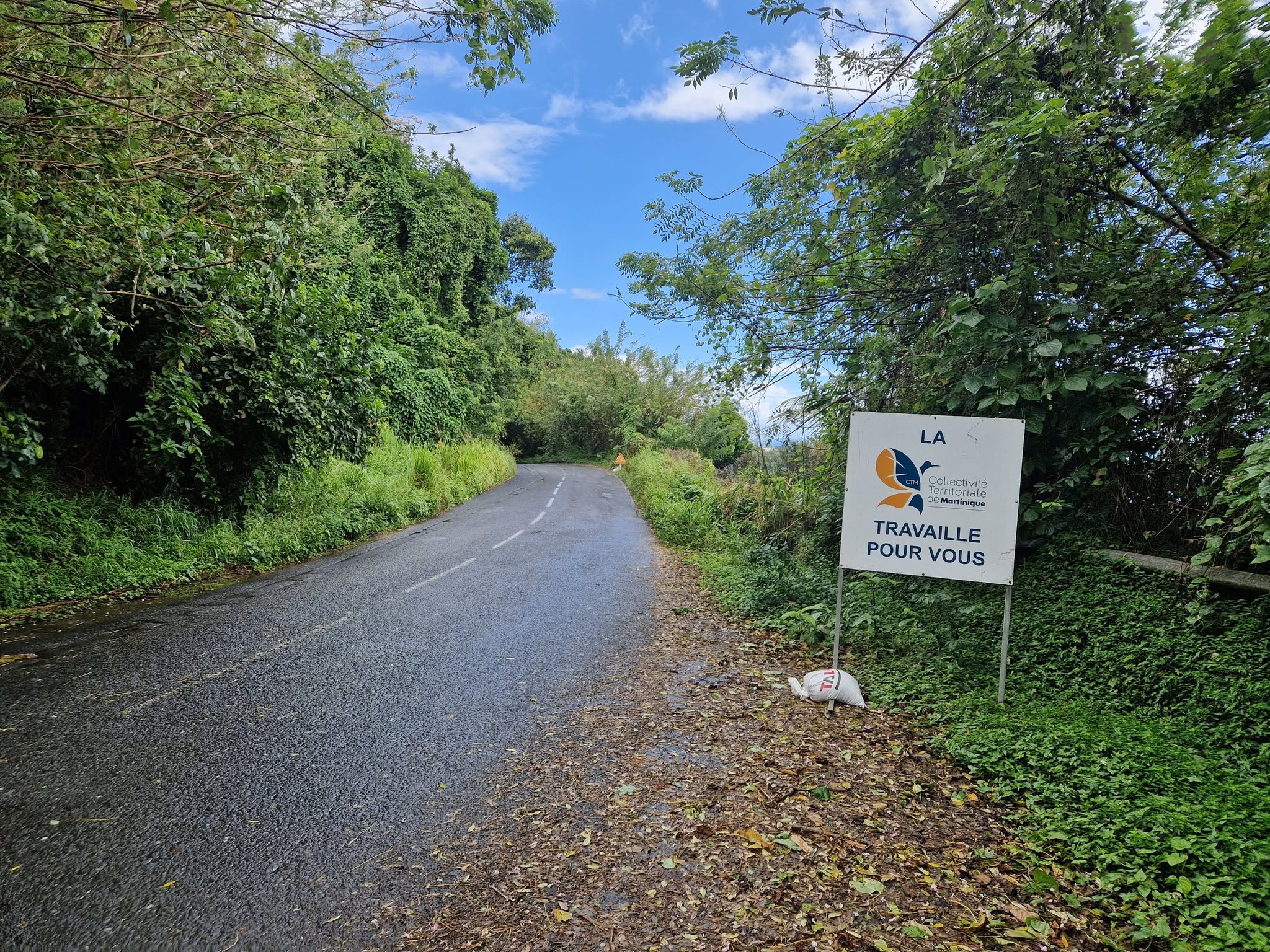 Illustration 1 de l’actualité « TRAVAUX EN COURS SUR LA RD 25 A DERRIERE-MORNE »