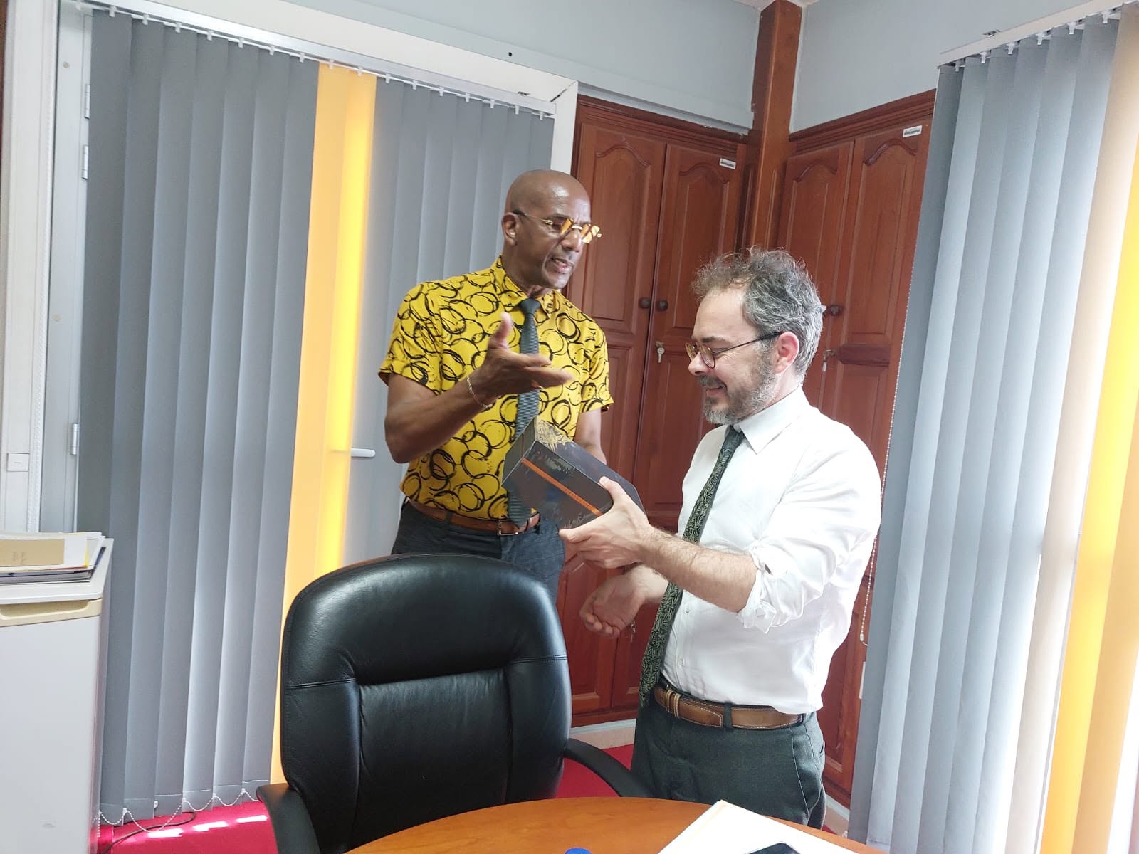 Illustration 5 de l’actualité « VISITE DU NOUVEAU PREFET DE LA MARTINIQUE A SAINTE-MARIE »