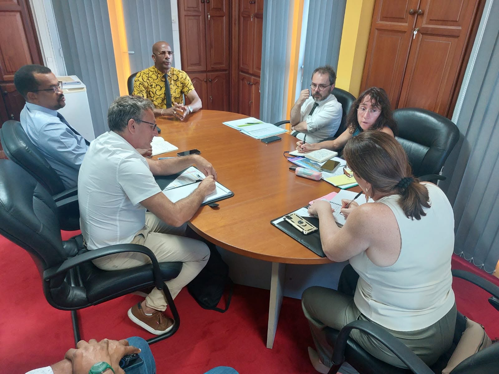 Illustration 3 de l’actualité « VISITE DU NOUVEAU PREFET DE LA MARTINIQUE A SAINTE-MARIE »