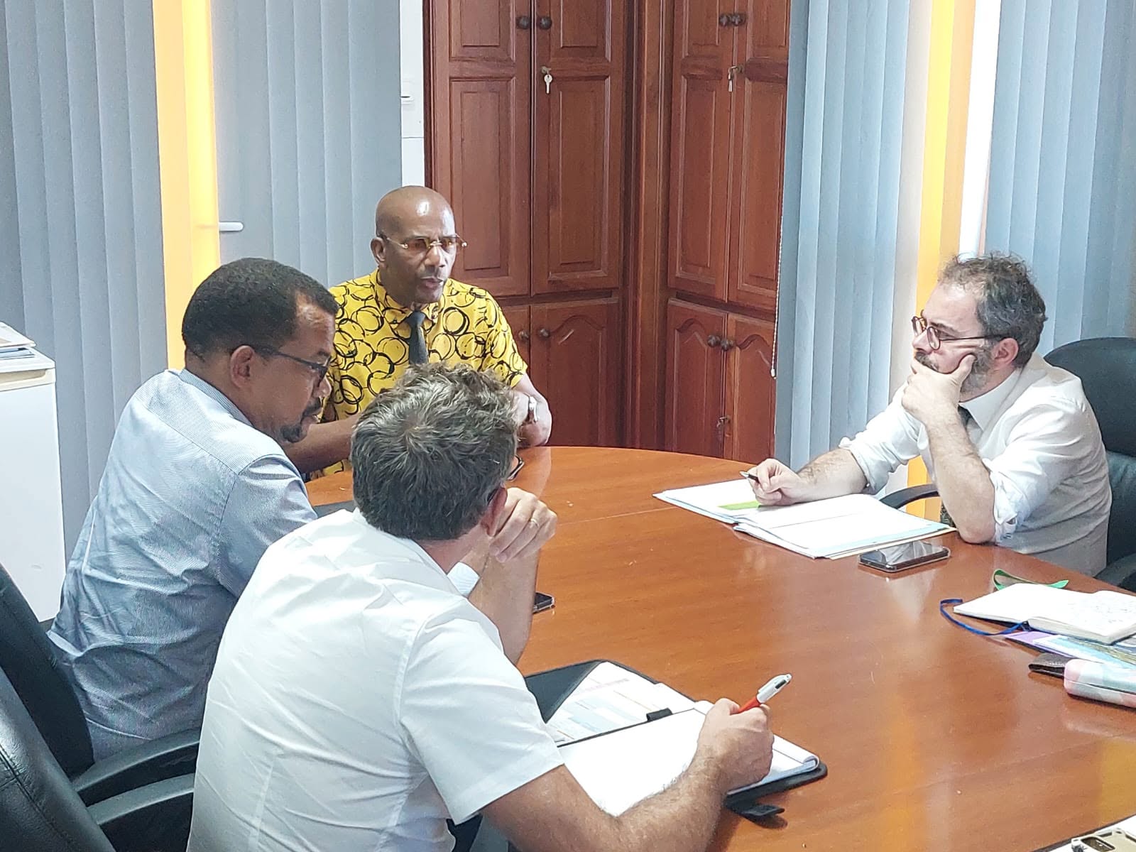 Illustration 1 de l’actualité « VISITE DU NOUVEAU PREFET DE LA MARTINIQUE A SAINTE-MARIE »