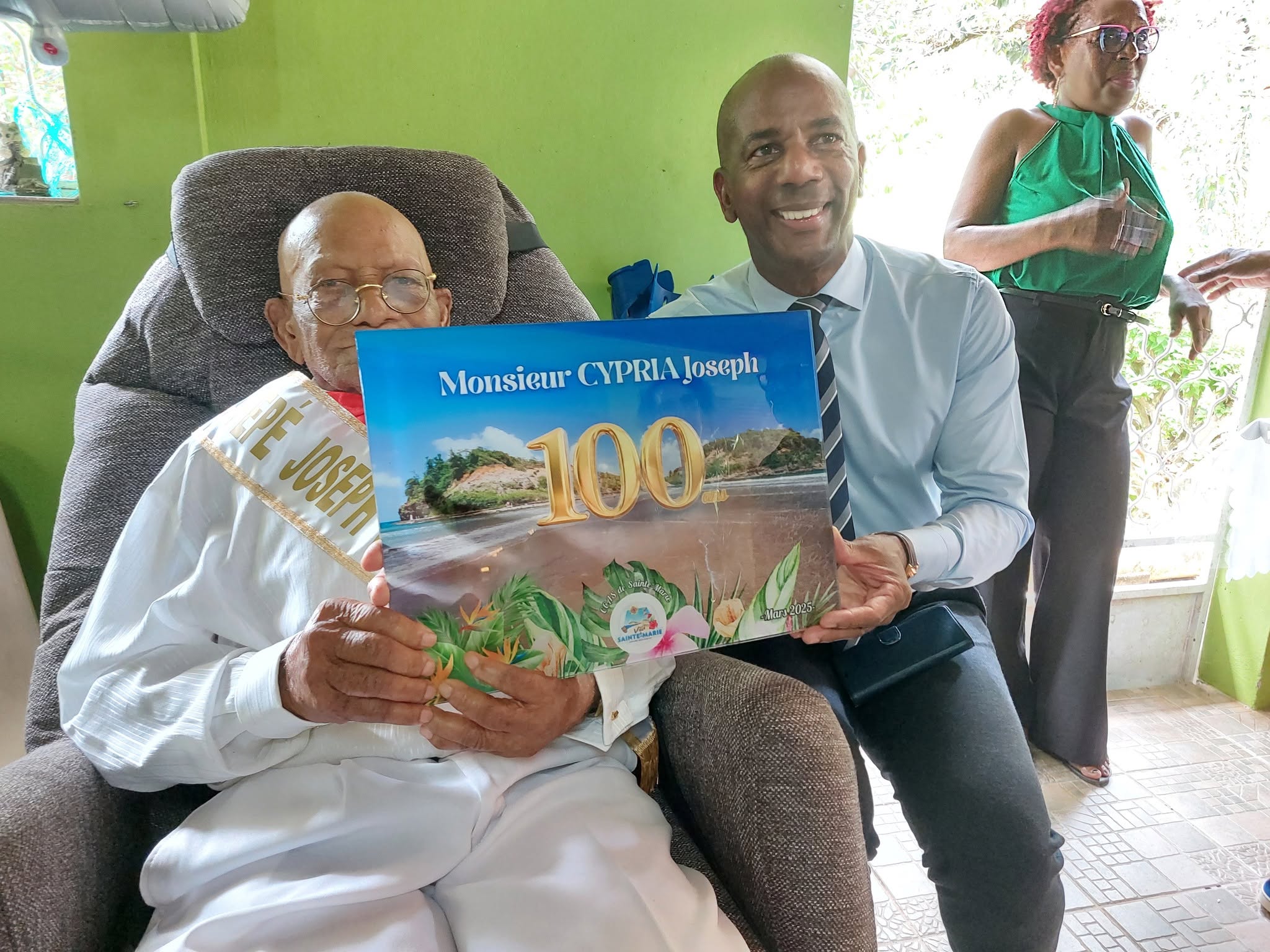 Illustration 1 de l’actualité « Joseph CYPRIA fete ses 100 ans ! »